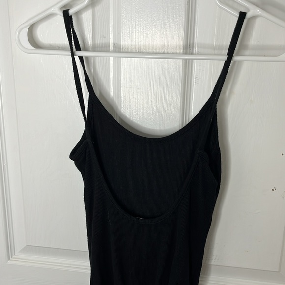 Open Back black body suit from brandy melville , one size fits all - Picture 2 of 3